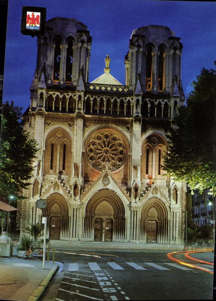 Basílica Nossa Senhora da Noite — N° 5019 — Edições P. ANGELTA — Nice - Frente