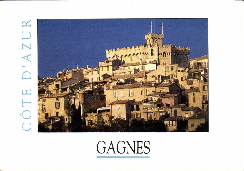 Gagnes — Côte d'Azur — Edições Subervie, ref. NM 36 - Frente