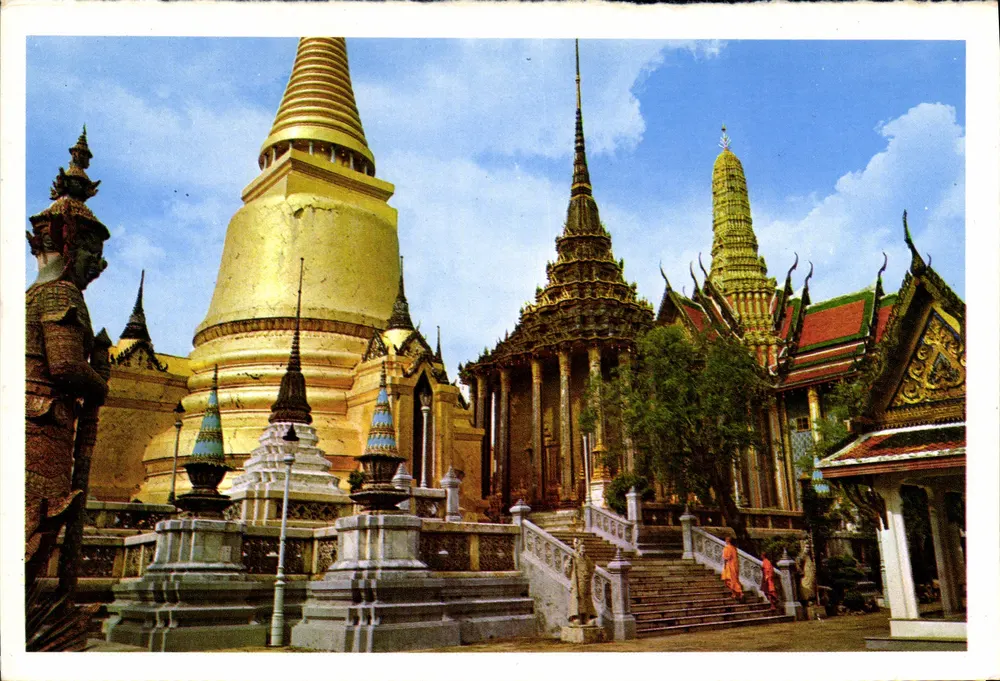 Templo de Esmeralda — Bangkok, Tailândia — Foto & Depósito por Thai Silpa, n° PC 1756 - Frente