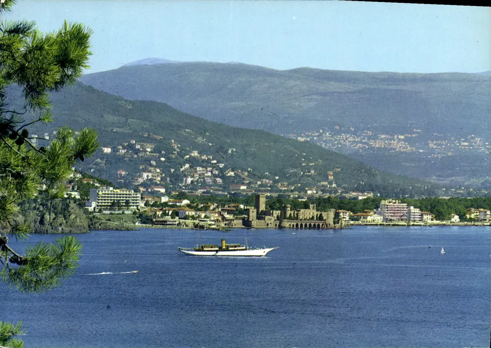 Die Côte d'Azur - La Napoule-Plage — allgemeine Ansicht und Bucht — Éditions Résidence Soleil, n° 842 - Vorderseite