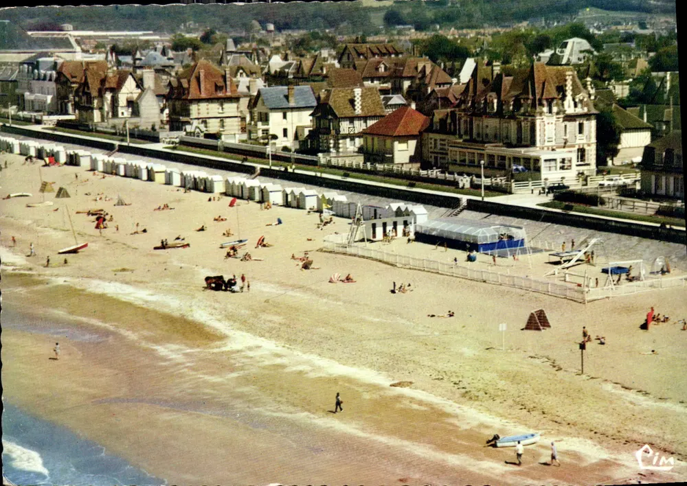 Cabourg (14, Calvados) — Luftbild — Imprimeur Combier - Vorderseite