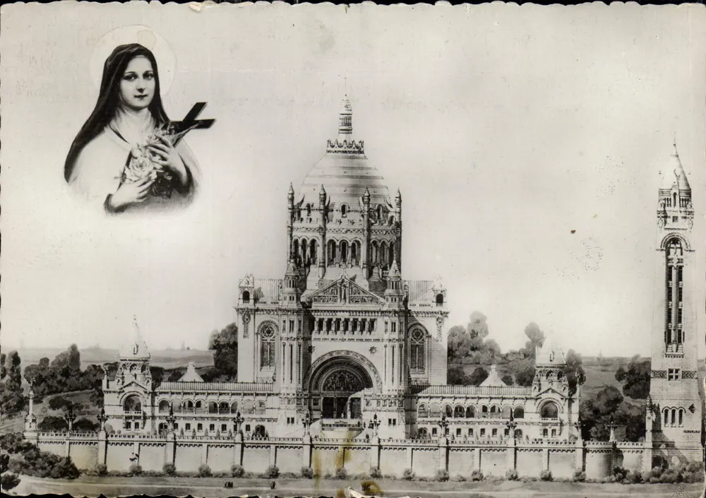 Basiliek van Lisieux — Algemene uitzicht van het project — Uitgever onbekend - Voorkant