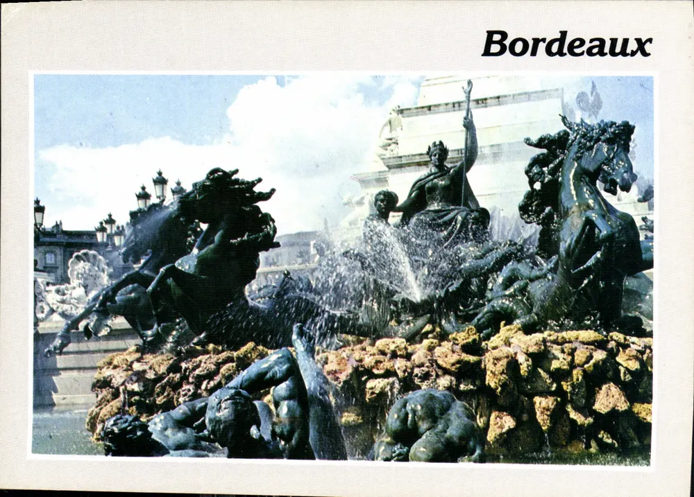 Bordeaux — Monument aux Girondins — Éditions et Impressions Combier / Mâcon - Vorderseite