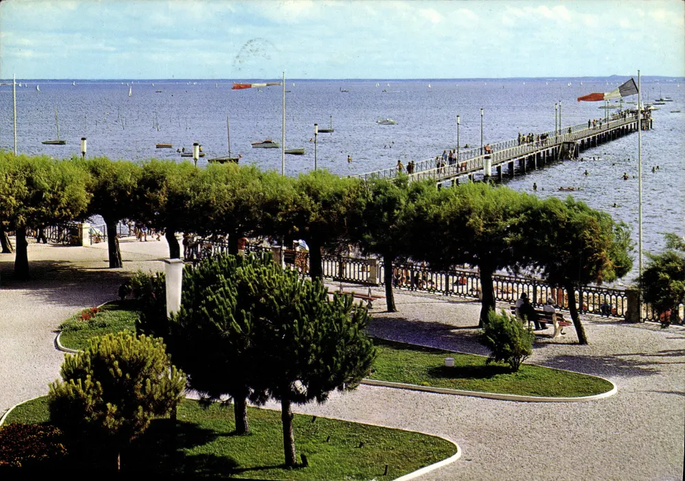 Bassin d'Arcachon — Die Mole — ARIAUD Brüder - Verleger - Vorderseite