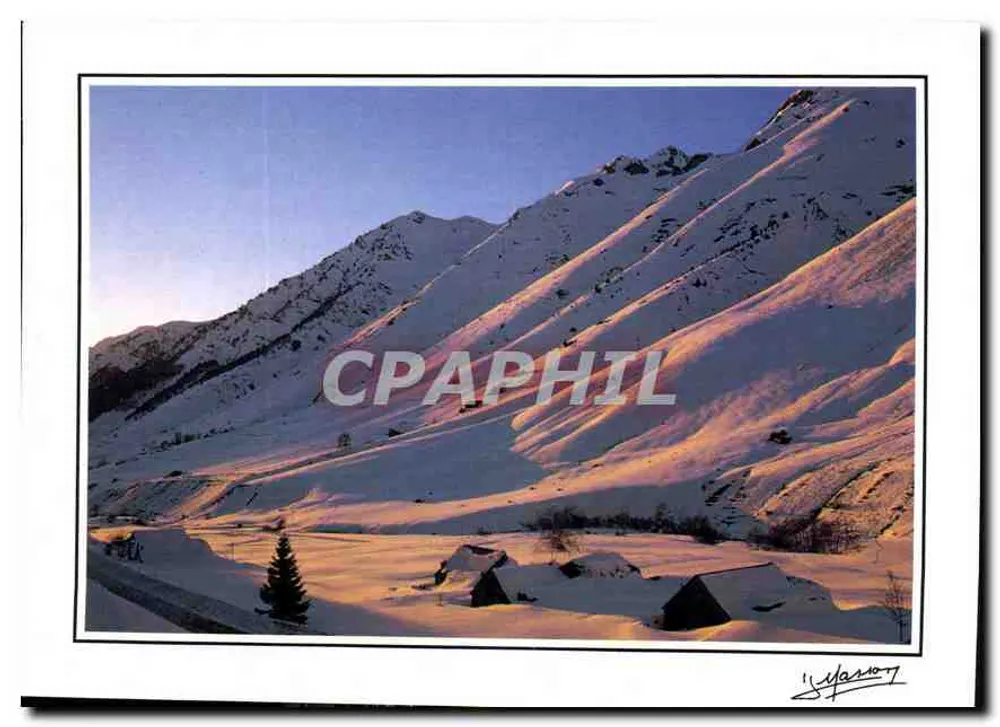 Winterlandschap van de Pyreneeën — Licht en rust van een winterse avond — Photo-Éditions Jean Masson - Voorkant