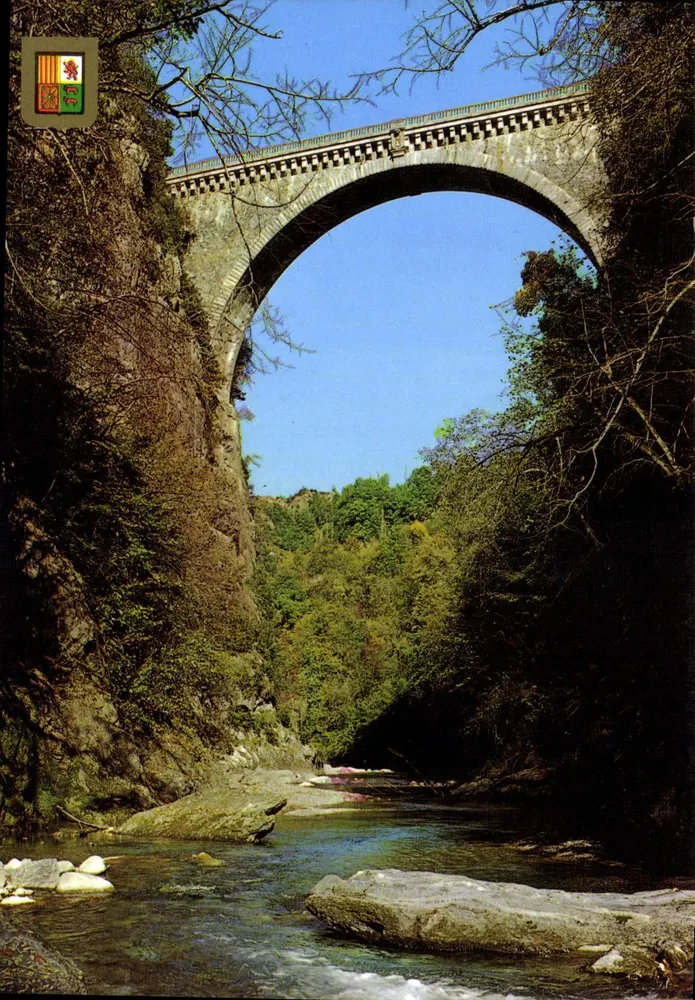 Brücke von Arbresle — Pyrénées-Orientales — Verlag Nr. 302 - Vorderseite