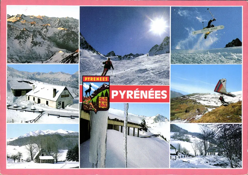 Pirineus — Diversos aspectos — Edition A. Doucet, Lourdes - Frente