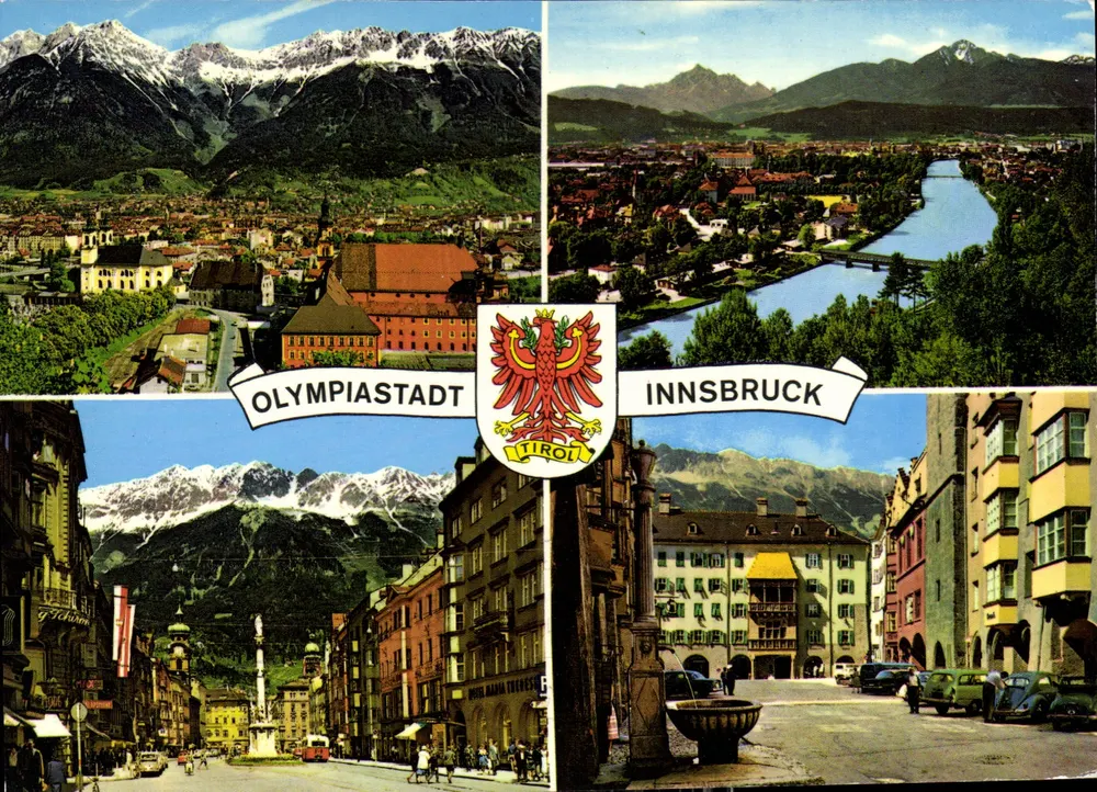 Innsbruck — Olympische Stad, Tirol — uitgever KTV, n° 1004 - Voorkant