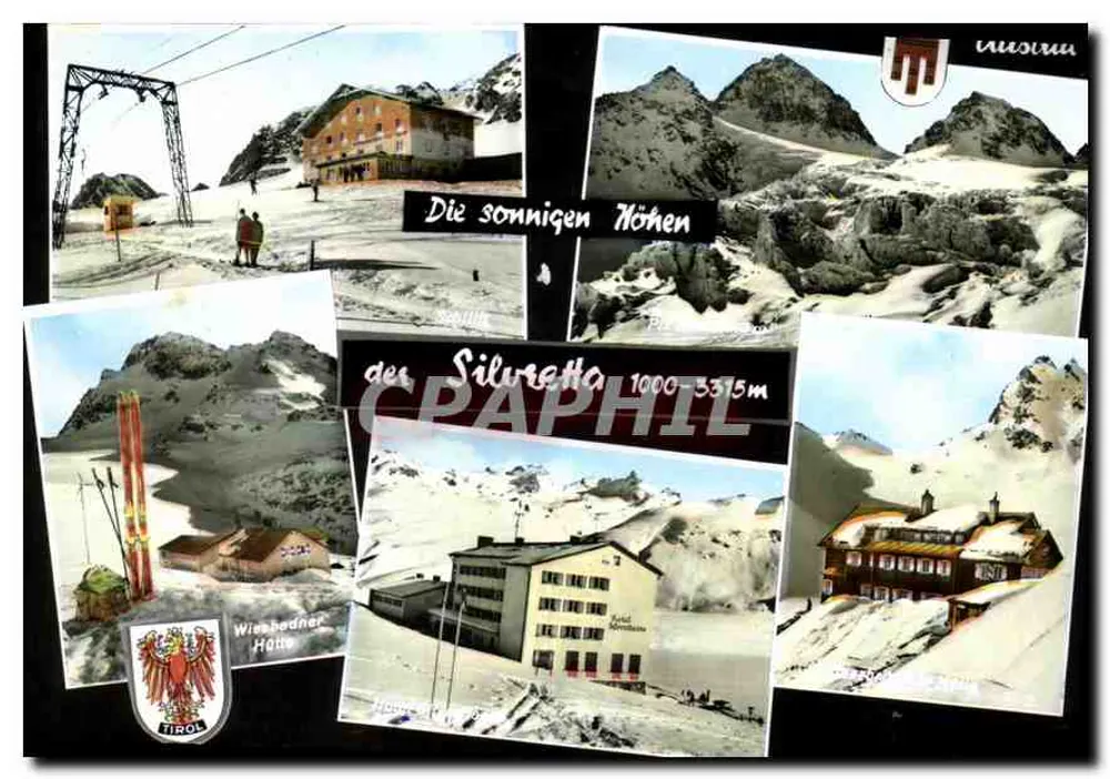 Siluretta 1000-3315m — As alturas ensolaradas — Tirol - Frente