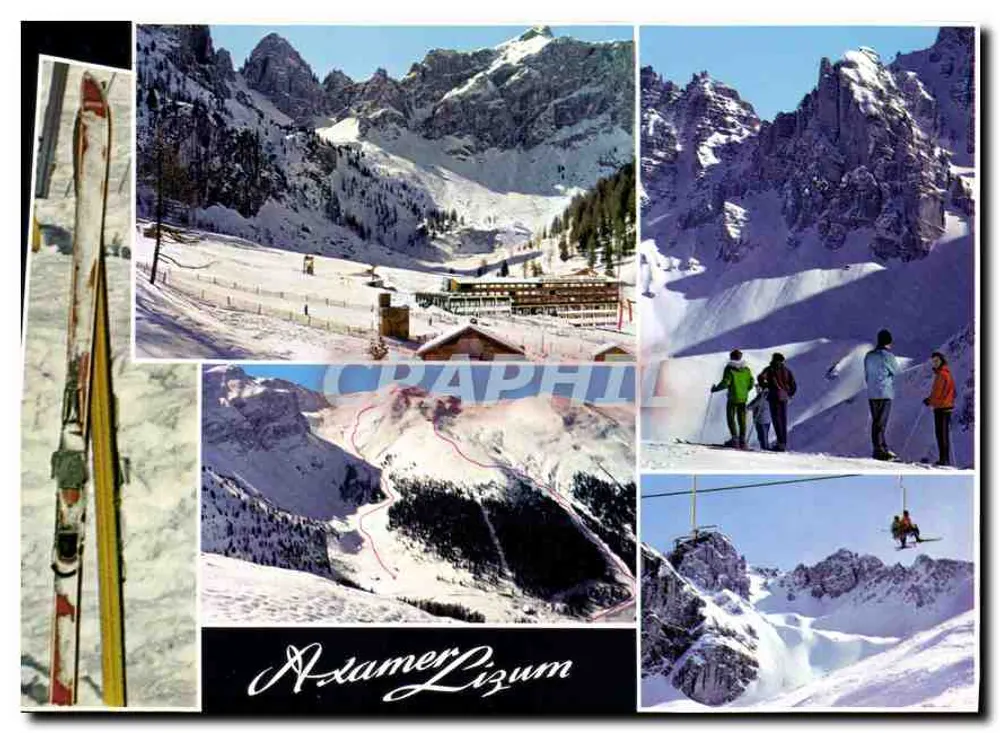 Axamer Lizum — Skistation — Verlag CRAPHIL, Nr. 993 - Vorderseite