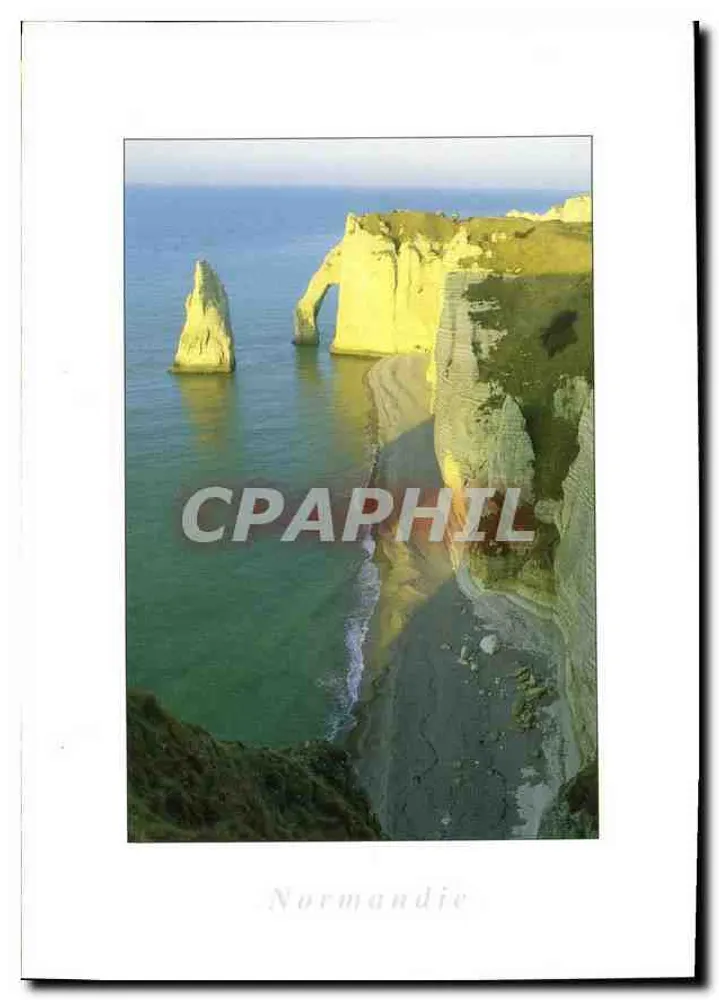 Falésias da Normandia — Étretat — edições Alain Baudry - Frente