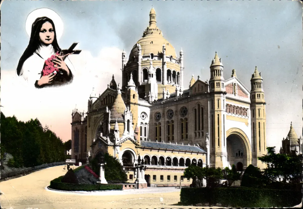 Basílica de Lisieux — Visão geral — Fabricação Francesa Mundial - Frente