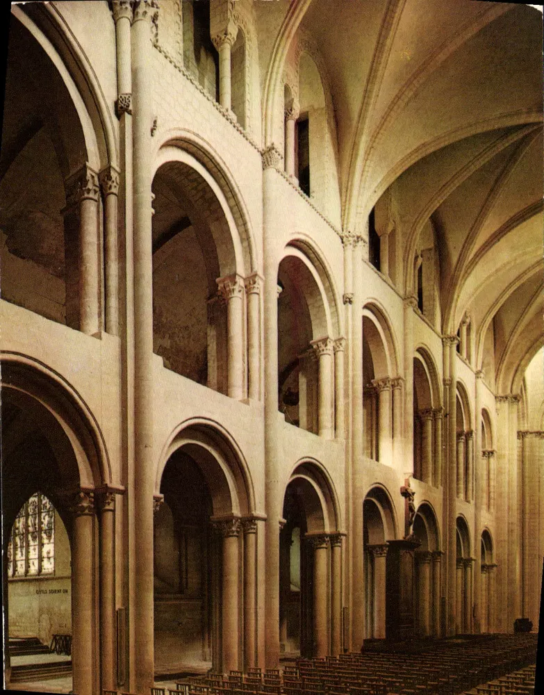 Abbaye aux Hommes, Kirche Saint-Étienne — romanische Kirche (12. Jahrhundert) — Éditions GAUD - 7712 - Vorderseite