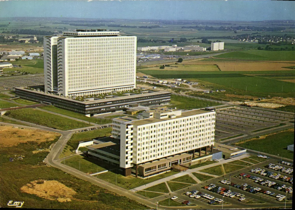 Le centre François Baclesse — Caen — Éditions Normandes LE GOUBEY - Vorderseite