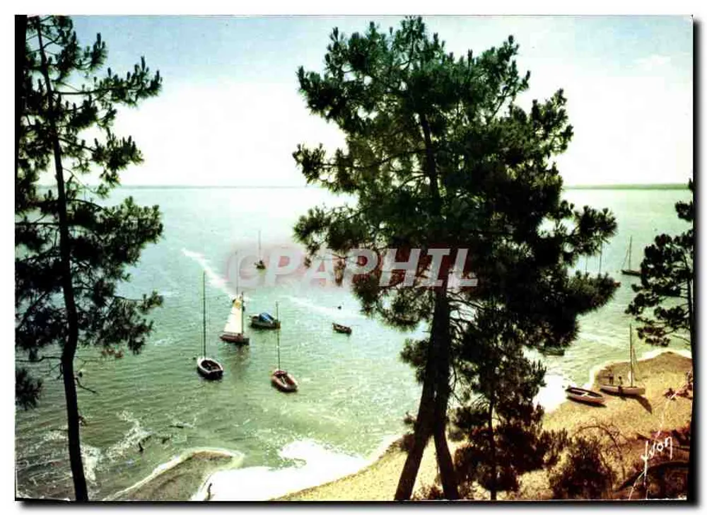 Der See - Malbuisson (Gironde) — Ansicht der Bucht mit Segelbooten — Éditions Jean-Jaurès - Vorderseite
