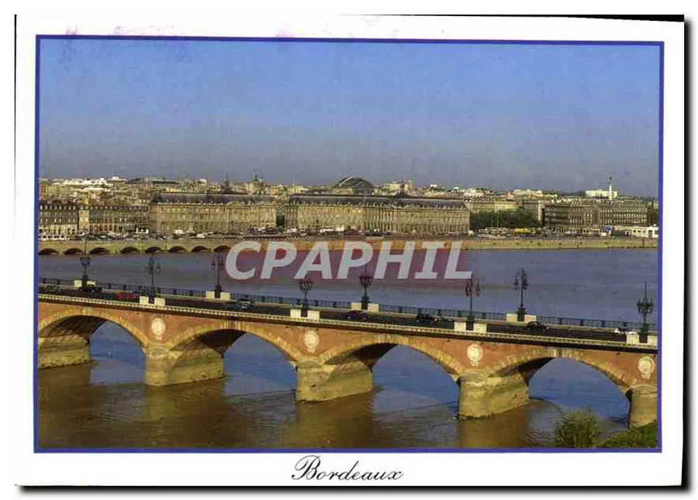 Bordeaux — Pierre-Brücke — Verlag Harmonie, Schöpfung Jean-François Teoule - Vorderseite