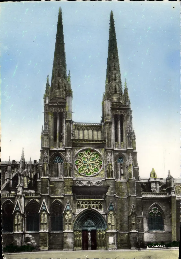 Bordeaux — Kathedraal Sint-André — La Cigogne - Voorkant