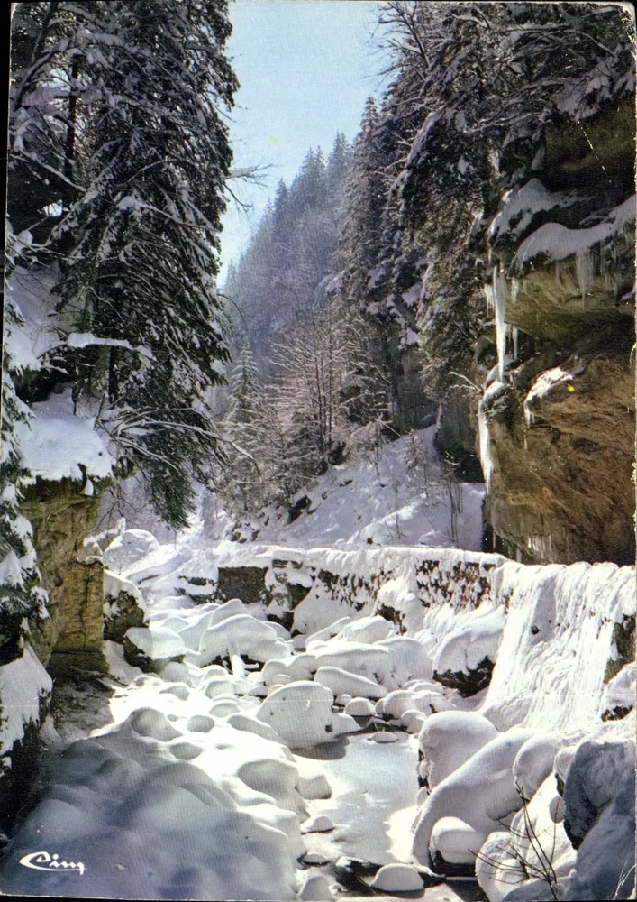Gorges de Jougné — Neve e sol — Combière Impressor Mâcon - Frente