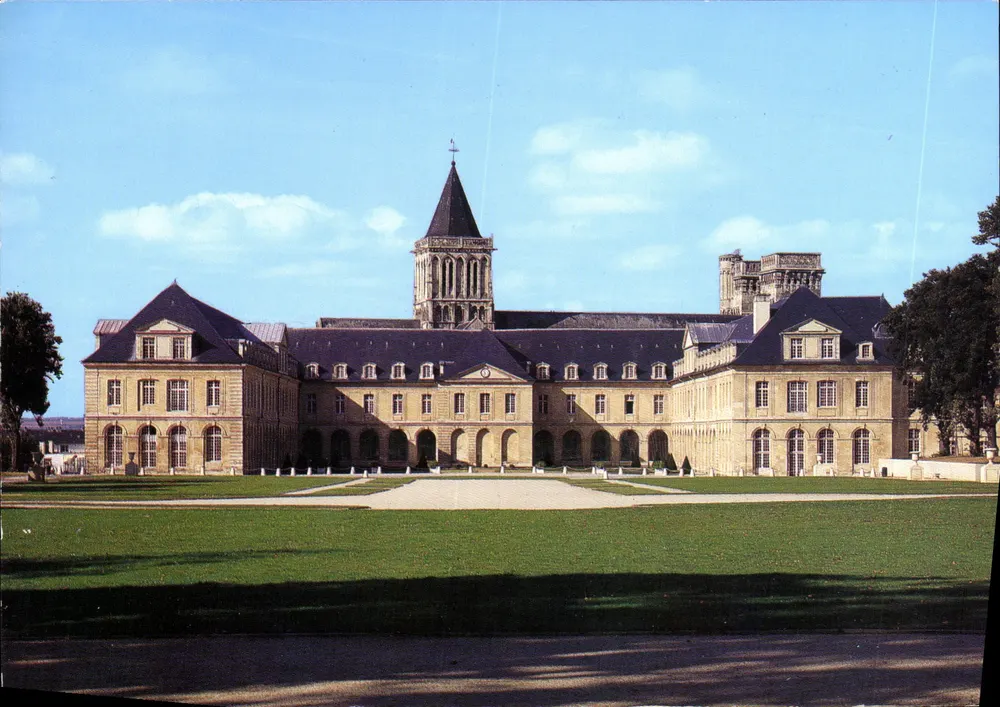 Abbaye aux Dames — Ansicht des Parks Michel d'Ornano — Éditions GAUD - Vorderseite