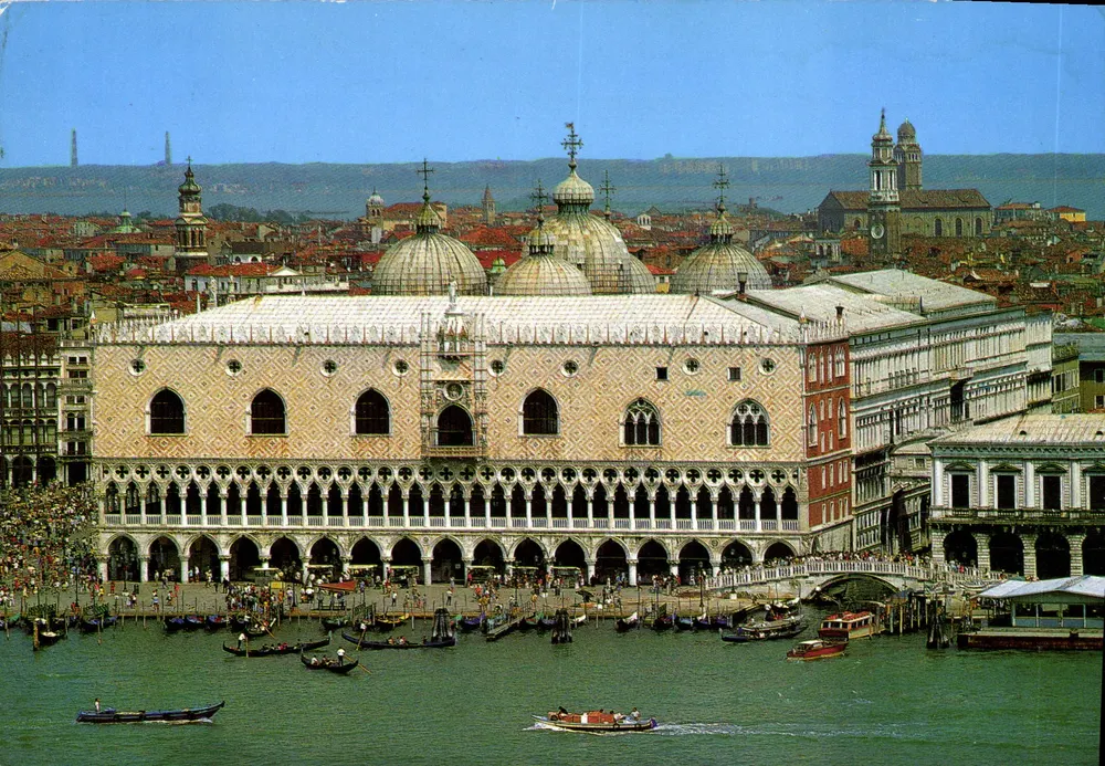 Veneza - Palazzo Ducale — Éd. G.F. Zefella, n° 600 - Frente