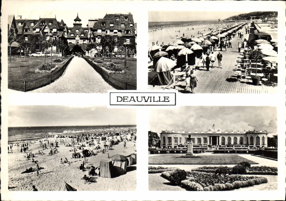 Deauville — Vista panorâmica — Ed. Ch. W. Bromure, n°39 - Frente