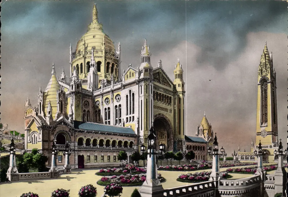 Basílica de Lisieux — Panorama geral — Fabricação Francesa - Frente
