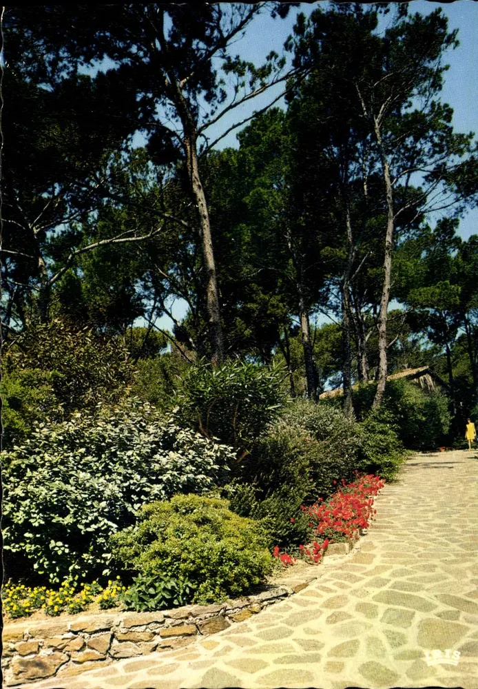 Jardim na Pinheira — REFLETS DA COSTA AZUL — Edições HACHETTE - Frente
