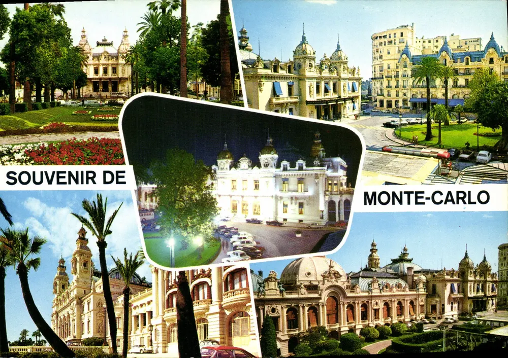 Monte-Carlo — Souvenir do Casino — Edições Molipor - Frente