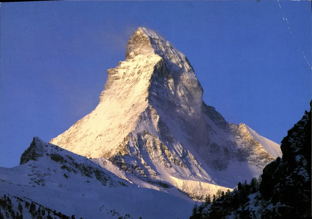 Matterhorn — Monte Cervino — Verlag Photoglob AG, Zürich - Frente