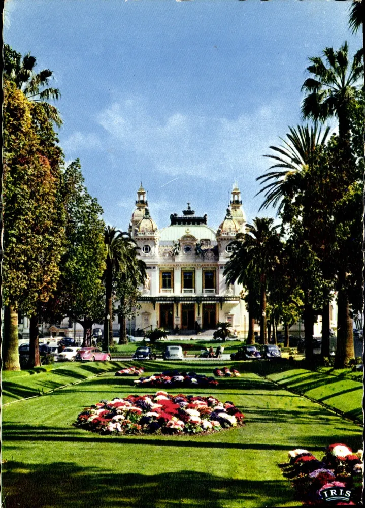 Das Casino von Monte-Carlo — Gärten — Hachette Editions - Vorderseite