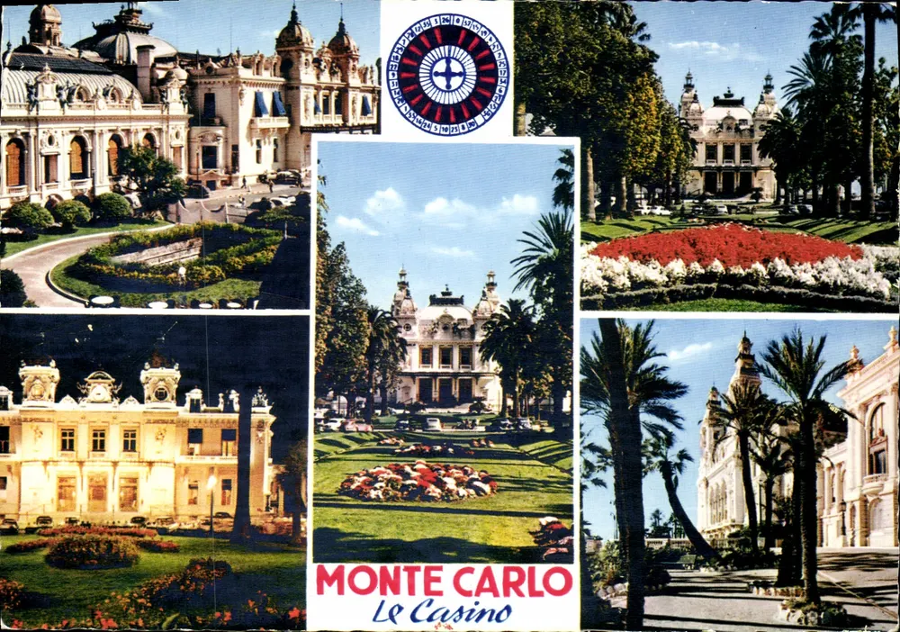 Monte Carlo — O Casino — Éditions Hachette - Frente