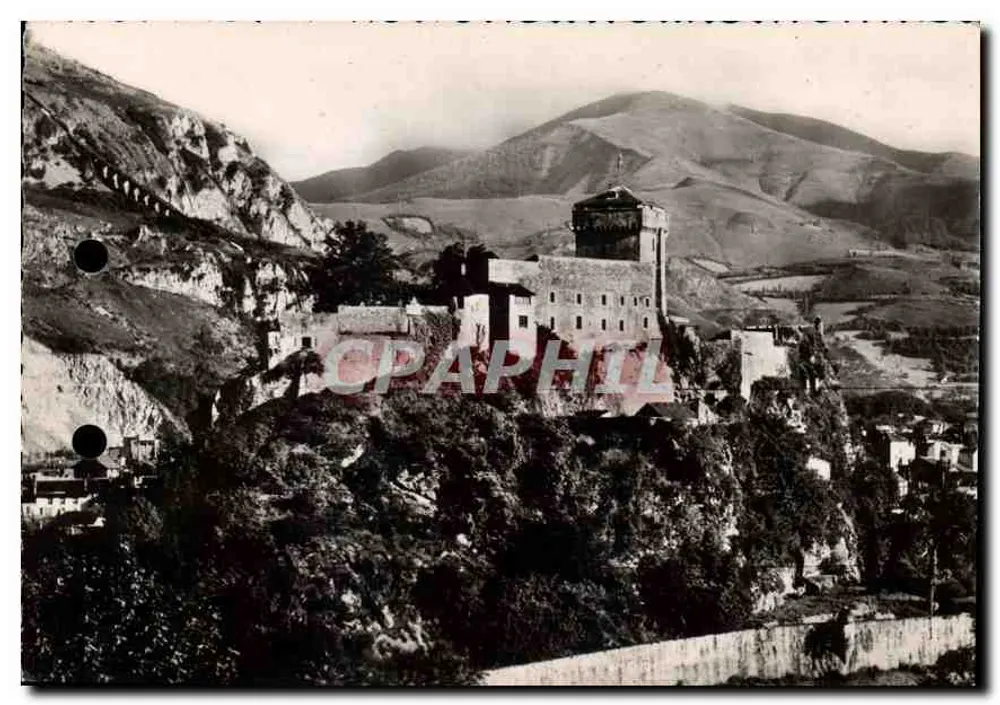 Das befestigte Schloss und der Gipfel des Pic du Jer — Lourdes — Édition P. DOUCET, Albert J. — n° 107 - Vorderseite