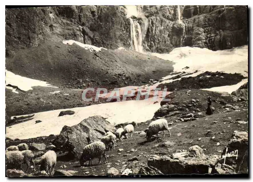 Cirque de GAVARNIE (Htes-Pyrénées) — Basis der Wasserfall und die Schneeponte — Les Editions d'Art Yvon Martel, 15, rue Martel, Paris - Vorderseite