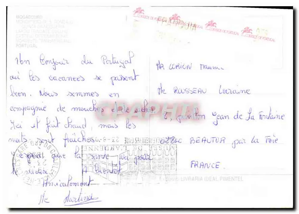 Mogadouro — Nordeste Transmontano — editor não visível - Verso