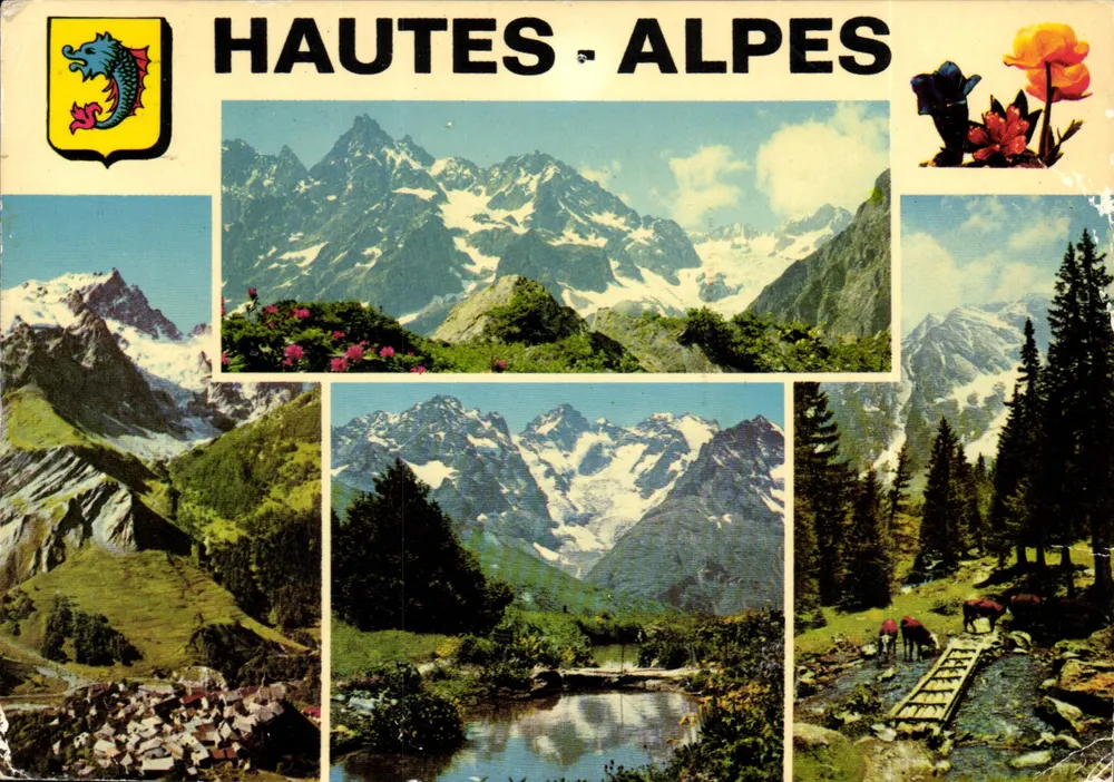 Hautes-Alpes — Alpinlandschaften — Cliché-Ausgabe und Realisation - Vorderseite