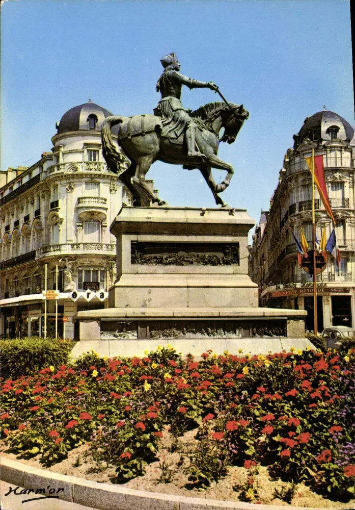 Statue der Jeanne d'Arc — Orléans — Verlag HARMOR-LIGNEUR - Vorderseite