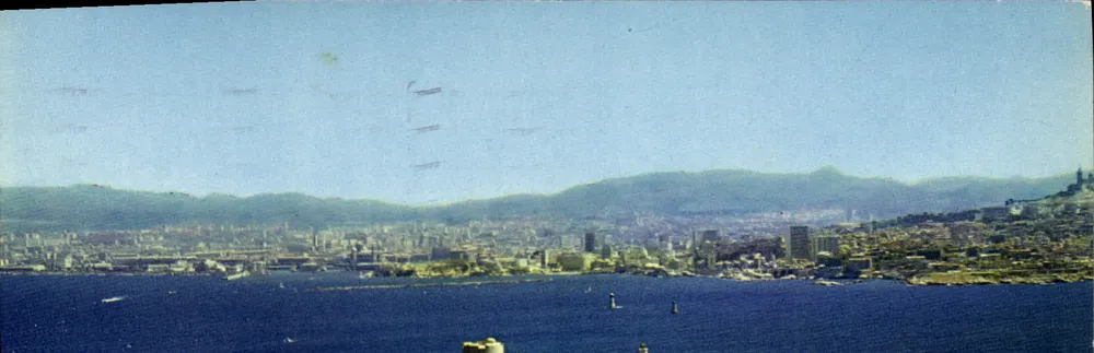 Aerial View of the Château d'If — Marseille — Éditions de France - Vorderseite