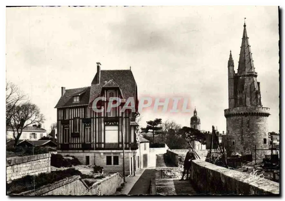 La Rochelle — Mauern und Turm der 4-Sergents — Verlag G. Flors, Nr. 917 - Vorderseite