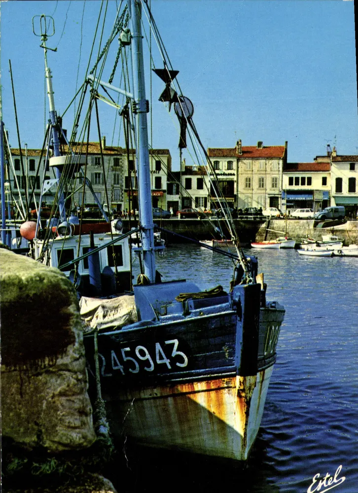 Hafen von La Flotte — Insel Ré — Estel - Vorderseite