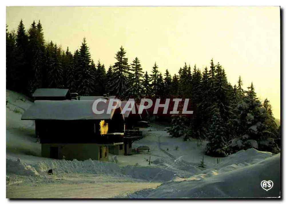 Schneechalet in den Bergen — Bilder unserer Berge im Winter — Les Protet Editions, Saint-Cloud - Vorderseite