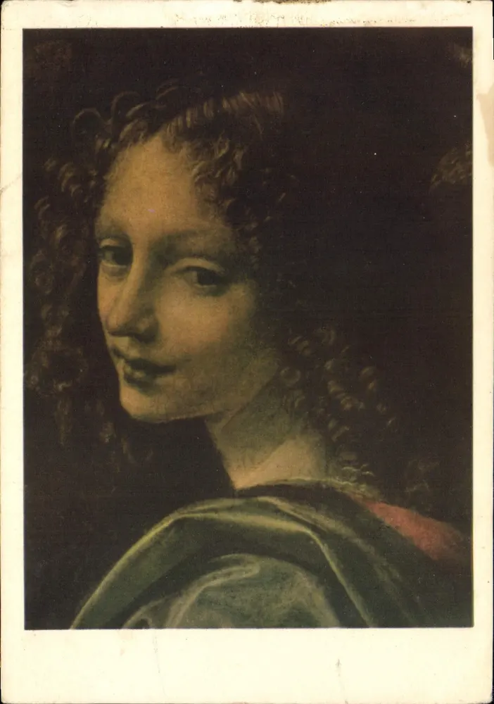 Madonna del Caravaggio — Detail des Engels — Fernand Hazan, Verlag, Nr. 160 - Vorderseite