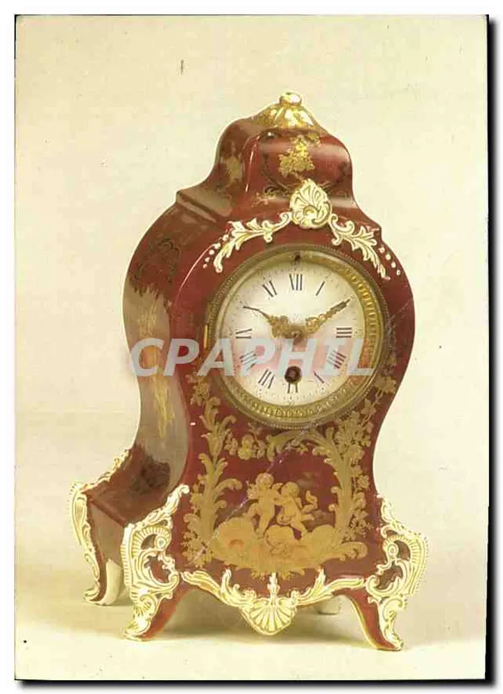 Orologio in faience di Longwy — Altezza 290 mm — Museo Municipale di Longwy — editore: Impression Pierron - Recto