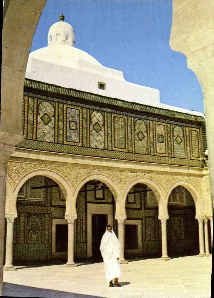Kairouan - TUNISIA — Moschee Sidi Sghir — Der Innenhof — CPAHAY 9 - Vorderseite