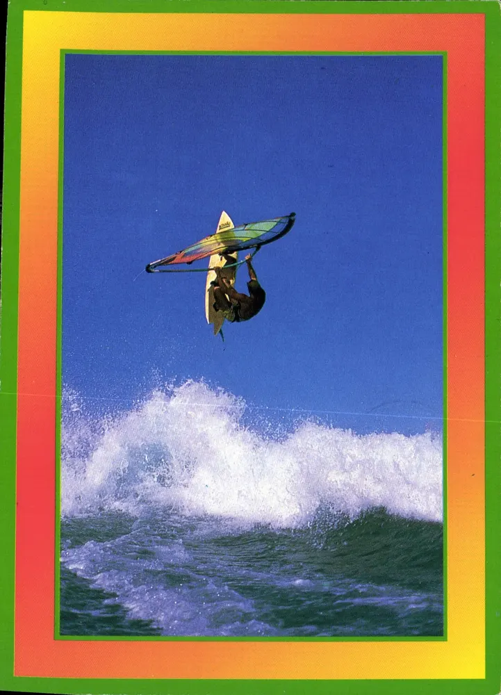 Surf em voo — windsurf — Agência VLoo n°507 - Frente