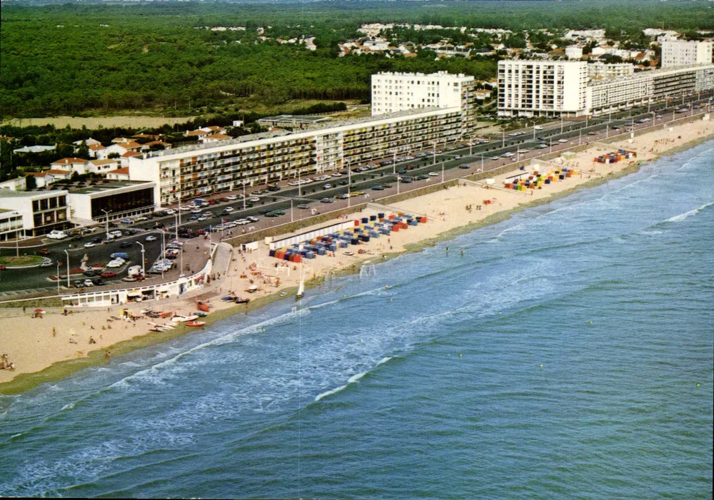Saint Jean de Monts (Vendée-85) — Die Strände und die Promenade am Meer — Artaud Éditeurs - Vorderseite