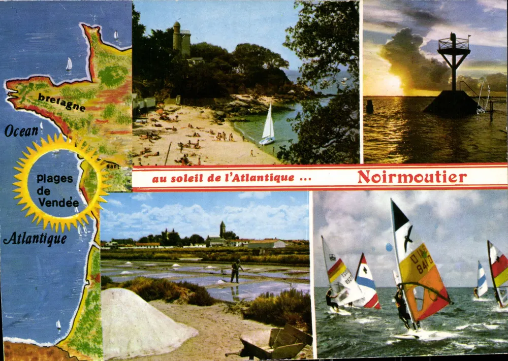 Strände der Vendée — im Sonnenlicht des Atlantiks … Noirmoutier — LA VENDEE TOURISTIQUE V. 2070 - Vorderseite