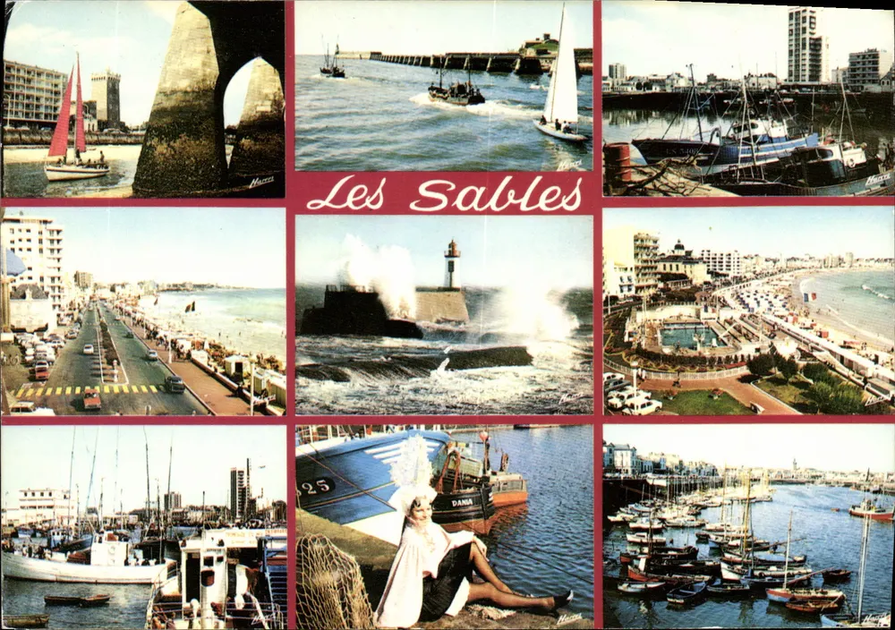 Les Sables d'Olonne — vista panorâmica — Merville - Frente