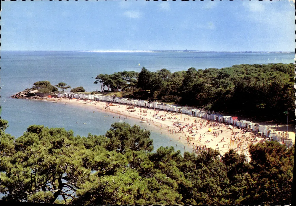 Strand der Damos — Noirmoutier-en-l'Île — F. Chaudeau - Vorderseite