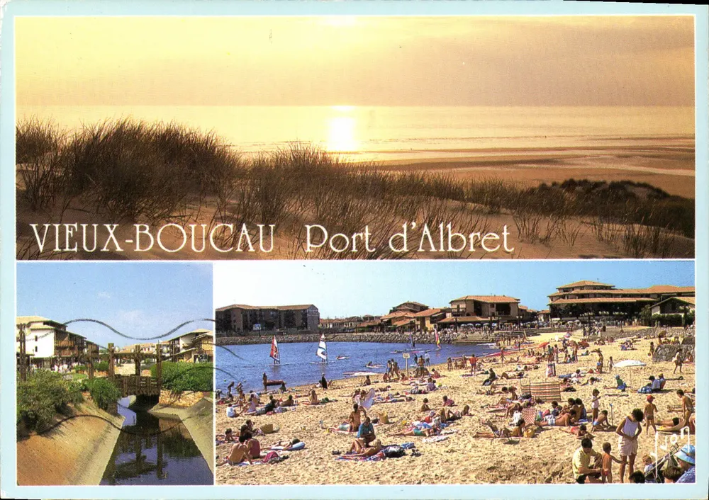 Vieux-Boucau - Port d'Albret — Verlag Jean Juy, n° 10 40 0320 - Vorderseite