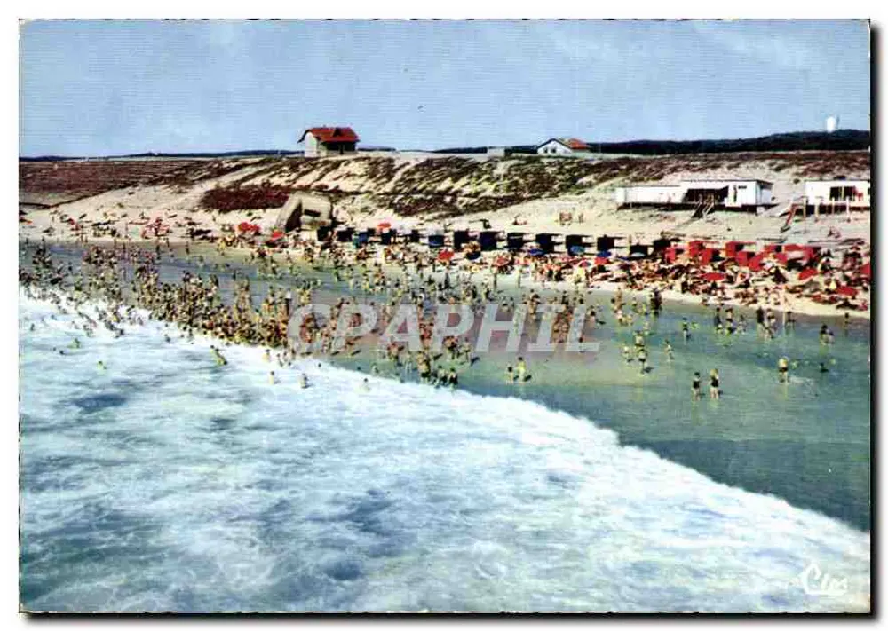 Biscarrosse-Plage (40, Landes) — Die große feine Sandstrände — Luftbild — Verlag Combier - Vorderseite